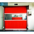 Installation of fast rolling shutter door